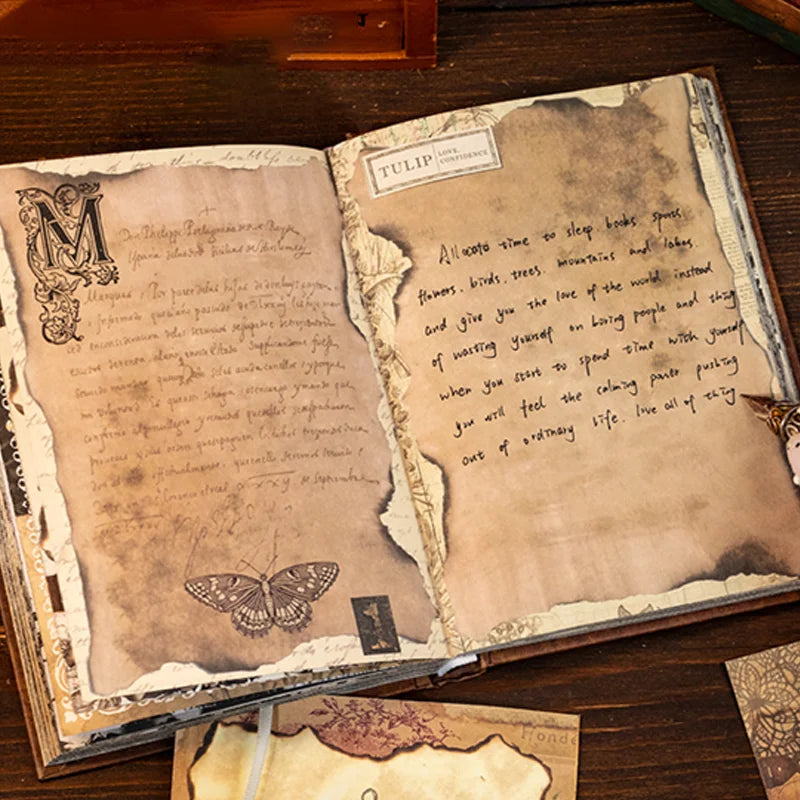 Cottagecore Vintage Style Notebook