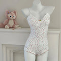 Coquette Floral Onesie Pajamas for Women
